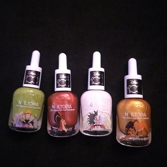 4 NAILTOPIA DISNEY Villains  nail polish limit edition  . - Picture 3 of 6